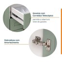 Ver imagem 3 de Cozinha Planejada 6 Peças sem Tampo 3 Armários Aéreos e Nichos, 3 Balcões CabeCasa MadeiraOriginals V