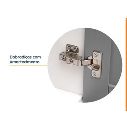 Lavanderia Modulada 3 Peças 2 Armários Aéreos 1 Balcão 2 Portas Cabecasa Madeiramadeira - 5