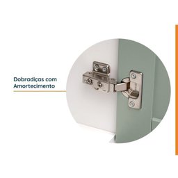 Lavanderia Modulada 3 Peças 2 Armários Aéreos 1 Balcão 2 Portas Cabecasa Madeiramadeira - 5