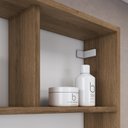 Ver imagem 7 de Nicho para Banheiro Organizador com Pratelerias