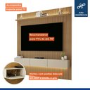 Ver imagem 7 de Painel Frisado para TV até 70 Polegadas com LED 218CMX179CM Cinamomo Off-White