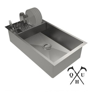 Cuba 80x40 Inoxidavel Calha Escorredor área Gourmet