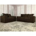 Ver imagem 1 de Sofá 2 e 3 Lugares Marrom 603 Porto