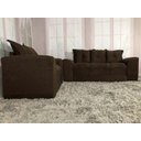 Ver imagem 2 de Sofá 2 e 3 Lugares Marrom 603 Porto