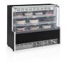 Vitrine Refrigerada Gpea140r Gelopar Aurora Confeitaria 1,40mt Preto 110v - 1