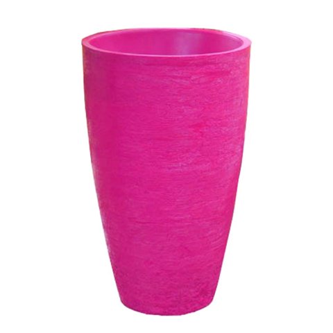 Vaso Planta 65x40 Oval Moderno Polietileno - ROSA 022