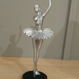 Estátua Escultura Bailarina Decorativa Espressione Mabruk - 9