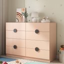Ver imagem 2 de Cômoda Infantil 8 Gavetas Joy Kids CabeCasa MadeiraOriginals