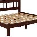 Ver imagem 3 de Cama King Pérola em Madeira Maciça Reforçada Cor Castanho