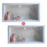 Nicho Porcelanato Branco Carrara Banheiro 60x32 Kit 2 Unidades - 3