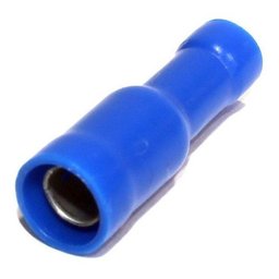Kit Terminal Bala Fêmea e Macho Pré Isolado Azul 50pares - 4