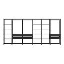 Ver imagem 5 de Guarda-Roupas Closet Modulado 405cm 6 Peças com 6 Gavetas e Cabideiros Multimóveis MP4322