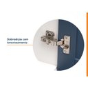 Ver imagem 5 de Lavanderia Modulada 2 Peças 1 Armário Aéreo 3 Portas 1 Balcão Arizona CabeCasa MadeiraOriginals