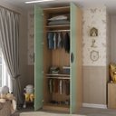 Ver imagem 3 de Guarda Roupa Infantil Planejado 2 Portas com Cabideiro Joy Kids CabeCasa MadeiraOriginals