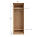 Ver imagem 6 de Guarda Roupa Infantil Planejado 2 Portas com Cabideiro Joy Kids CabeCasa MadeiraOriginals