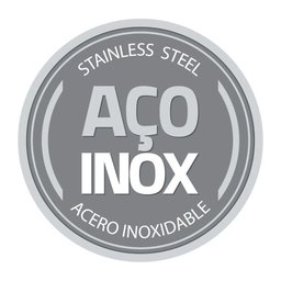 Caçarola Tramontina Solar Rasa em Aço Inox Fundo Triplo com Tampa e Alças 20 Cm 2,9 L - 2