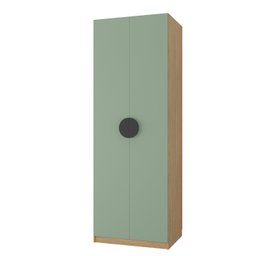 Guarda Roupa Infantil Modulado 2 Portas com Nichos e Cabideiro Joy Kids Cabecasa Madeiramadeira - 5