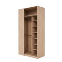 Ver mais imagens de Guarda Roupa Infantil Planejado de Canto 2 Portas Joy Kids CabeCasa MadeiraOriginals Verde/Avena