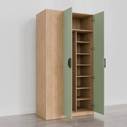 Guarda Roupa Infantil Modulado de Canto 2 Portas Joy Kids CabeCasa MadeiraMadeira - 19
