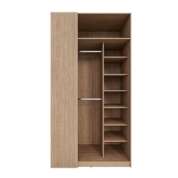 Guarda Roupa Infantil Modulado de Canto 2 Portas Joy Kids CabeCasa MadeiraMadeira - 7