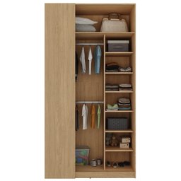 Guarda Roupa Infantil Modulado de Canto 2 Portas Joy Kids CabeCasa MadeiraMadeira - 20