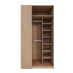 Guarda Roupa Infantil Modulado de Canto 2 Portas Joy Kids CabeCasa MadeiraMadeira - 8