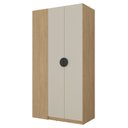 Ver imagem 4 de Guarda Roupa Infantil Modulado de Canto 2 Portas Joy Kids CabeCasa MadeiraOriginals