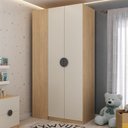 Ver imagem 2 de Guarda Roupa Infantil Modulado de Canto 2 Portas Joy Kids CabeCasa MadeiraOriginals