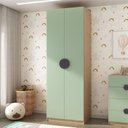 Ver imagem 1 de Guarda Roupa Infantil Planejado 2 Portas com Nichos e 2 Gavetas Joy Kids CabeCasa MadeiraOriginals