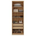 Ver imagem 5 de Guarda Roupa Infantil Planejado 2 Portas com Nichos e 2 Gavetas Joy Kids CabeCasa MadeiraOriginals