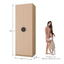 Ver mais imagens de Guarda Roupa Infantil Modulado 2 Portas com Nichos e 2 Gavetas Joy Kids CabeCasa MadeiraOriginals