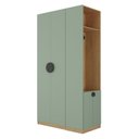 Ver imagem 4 de Guarda-Roupa Modulado Infantil 4 Portas 2 Gavetas e Sapateira Joy Kids CabeCasa MadeiraOriginals