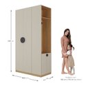 Ver imagem 5 de Guarda-Roupa Modulado Infantil 4 Portas 2 Gavetas e Sapateira Joy Kids CabeCasa MadeiraOriginals