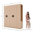 Ver imagem 6 de Guarda Roupa Modulado Infantil 3 Peças 2 Gavetas Joy Kids CabeCasa MadeiraOriginals