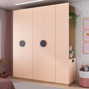 Guarda Roupa Modulado Infantil 3 Peças 2 Gavetas Joy Kids CabeCasa MadeiraOriginals