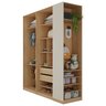 Guarda Roupa Modulado Infantil 3 Peças 2 Gavetas Joy Kids CabeCasa MadeiraMadeira - 4