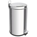 Ver imagem 1 de Lixeira em Aço Inox com Pedal 12 Litros - 94538112 - Tramontina Lixeira Aco Inox C/pedal 12lts Tramo