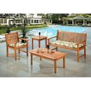 Ver imagem 2 de Mesa de Centro Recanto Cor Stain Jatoba 1,00m - 15676