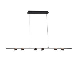Pendente Oto Preto e Rose Led 30W 3000K Bivolt 140cm KW006 Bella - 1