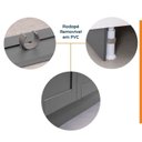 Ver imagem 6 de Lavanderia Modulada 3 Peças sem Tampo 2 Armários Aéreos 4 Portas 1 Balcão CabeCasa MadeiraOriginals