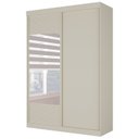 Ver imagem 4 de Guarda Roupa Infantil 2 Portas 1 Porta com Espelho Samambaia Teen CabeCasa MadeiraOriginals