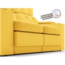 Ver imagem 7 de Sofá com Porta Copos e Carregador USB Eureka 1,70m Assento Retrátil e Reclinável Velosuede