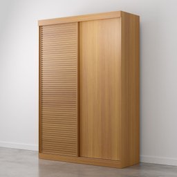 Guarda Roupa Infantil 2 Portas 1 Porta Ripada Samambaia Teen CabeCasa MadeiraMadeira - 12