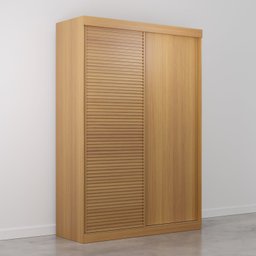 Guarda Roupa Infantil 2 Portas 1 Porta Ripada Samambaia Teen CabeCasa MadeiraMadeira - 13