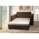 Ver imagem 3 de Sofá Cama Castor Casal Salerno Corano Marrom Café