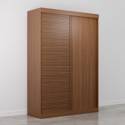Guarda Roupa Infantil 2 Portas 1 Porta Ripada Samambaia Teen CabeCasa MadeiraMadeira - 13