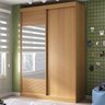 Guarda Roupa Infantil 2 Portas 1 Porta com Espelho Samambaia Teen CabeCasa MadeiraMadeira - 2