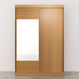 Guarda Roupa Infantil 2 Portas 1 Porta com Espelho Samambaia Teen CabeCasa MadeiraMadeira - 12