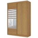 Ver imagem 4 de Guarda Roupa Infantil 2 Portas 1 Porta com Espelho Samambaia Teen CabeCasa MadeiraOriginals