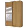 Guarda Roupa Infantil 2 Portas 1 Porta com Espelho Samambaia Teen CabeCasa MadeiraMadeira - 4